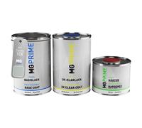 Vernice per auto Kit barattolo per Toyota 1C8 Silver Metallic 2,5L