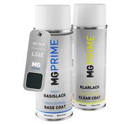 Vernice per auto Kit bomboletta spray per Audi LZ6E Z6E 3W Tiefgrün Perleffekt