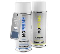 Vernice per auto Kit bomboletta spray per Ford America K1 Light Denim Blue Pearl