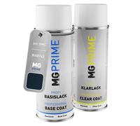 Vernice per auto Kit bomboletta spray per GMC WA8743 Black Sapphire Metallic