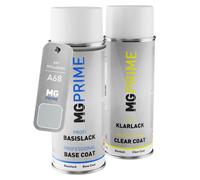 Vernice per auto Kit bomboletta spray per Mitsubishi A68 Ice Silver Metallic