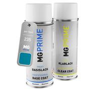 Vernice per auto Kit bomboletta spray per Opel 235 PB HH Monzablau Metallic