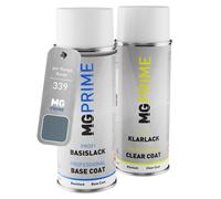 Vernice per auto Kit bomboletta spray per Range Rover 339 Derwent Blue Metallic