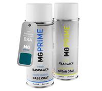 Vernice per auto Kit bomboletta spray per Ssangyong BAA Heroic Blue Metallic