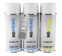 MG PRIME Vernice per auto Kit di bombolette a spruzzo per KIA CU3 Celestial Blue Pearl Metallic Bomboletta spray da 400ml di vernice di fondo vernice di base vernice trasparente