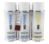 Vernice per auto Kit bombolette a spruzzo per Lexus 3R5 Dark Red Mica Metallic