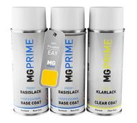 Vernice per auto Kit bombolette a spruzzo per Peugeot EAY Jaune La Poste Suede