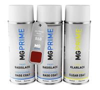 Vernice per auto Kit bombolette a spruzzo per Range Rover 868 Firenze Red Pearl