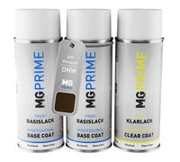 Vernice per auto Kit bombolette a spruzzo per Renault DNW Vert Amazonie Metallic