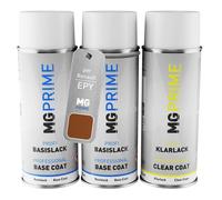 Vernice per auto Kit bombolette a spruzzo per Renault EPY Orange Atacama Nacre