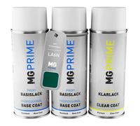 Vernice per auto Kit bombolette a spruzzo per Volkswagen LA6N Taftgrün Metallic