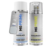 Vernice per auto Kit bombolette spray 2K per Ford TU UCLEWHA Silver Frost Pearl