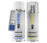 Vernice per auto Kit bombolette spray 2K per Lamborghini 0178 Blu Nereide Pearl