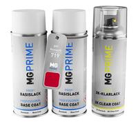 Vernice per auto Kit bombolette spray 2K per Renault 719 Rouge Vif Bright Red