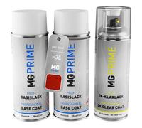 Vernice per auto Kit bombolette spray 2K per Seat F3L 6X Kirsch Rot Metallic