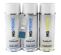 Vernice per auto Kit bombolette spruzzo per Chrysler CB6 Marine Blue P. Metallic