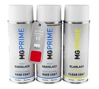 Vernice per auto Kit di bombolette a spruzzo per Ford America E5 Hot Red