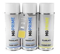 Vernice per auto Kit di bombolette a spruzzo per Geely 318 Kaiser Yellow