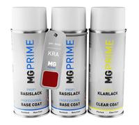 Vernice per auto Kit di bombolette a spruzzo per Jeep KRA Brilliant Red Tri Coat