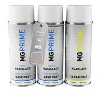 Vernice per auto Kit di bombolette a spruzzo per Lexus 1J2 Sonic Silver Metallic