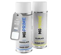 Vernice per auto Kit di bombolette a spruzzo per Nissan W32 Jumping White