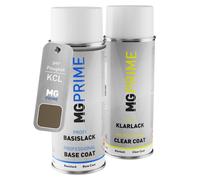 Vernice per auto Kit di bombolette a spruzzo per Peugeot KCL Spirit Grey Nacre