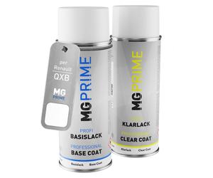 Vernice per auto Kit di bombolette a spruzzo per Renault QXB Blanc Fresca White