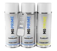 Vernice per auto Kit di bombolette a spruzzo per Smart A21 Digital White