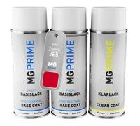 MG PRIME Vernice per auto Kit bombolette a spruzzo Toyota 3E5 Super Red 2 400 ml