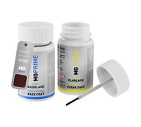 Vernice per auto Kit stilo di ritocco per Honda R530P Basque Red Pearl 2 x 50ml