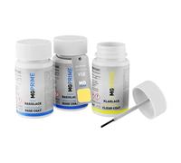 Vernice per auto Kit stilo di ritocco per Honda Y58 Luminous Yellow 3 x 50ml