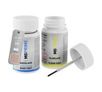 Vernice per auto Kit stilo di ritocco per KIA D5 Bronze Beige Metallic 2 x 50ml