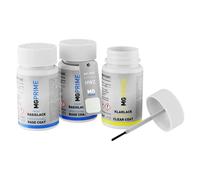 Vernice per auto Kit stilo di ritocco per KIA HW2 HW Deluxe White Pearl 3 x 50ml