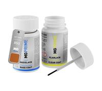 Vernice per auto Stilo di ritocco per Isuzu 85U Copper Orange Metallic 2 x 50ml