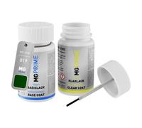 Vernice per auto Stilo di ritocco per Jeep 019 Techno Green Metallic 2 x 50ml