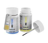 MG PRIME Vernice per auto Kit stilo di ritocco per Toyota 5C2 Brass Gold Metallic/Acidic Blast Metallic Vernice di base vernice trasparente ognuno 50ml