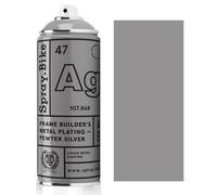 Vernice per bici in metallo Spray.Bike 400 ml ( Argento )