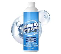 Vernice Per Dipinti Acrilici - 120 ml Resistente ai raggi UV Trasparente Non ingiallito | Vernice Acrilica Vernice trasparente | Per Artisti Pittura Hobbyist Artigianato Tela Legno Fai da Te Arte Thui