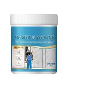 Vernice per finestre smerigliata: rivestimento per privacy impermeabile da 500 g, soluzione a base d'acqua a prova di sguardo per | ideale per bagno, camera da, casa, specchio, porta