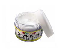 Vernice Per Il Viso Bianca Da Clown 50ml Trucco Bambini Adulti Costume Snazaroo