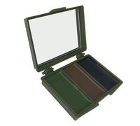 - Vernice per il viso in 3 colori, mimetica, con specchio, correttore multicolore per caccia, sopravvivenza all'aperto, corpo e viso