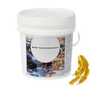 Vernice per mobili dorata, vernice dorata per artigianato - Vernice a base d'acqua in lamina d'oro | Efficace liquido artigianale a base d'acqua, vernice metallica multifunzionale a base d'acqua