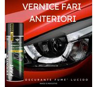 Vernice Per Oscuramento Fari Spray Nero Fumè Oscurante Lucido Fanali Auto e Moto