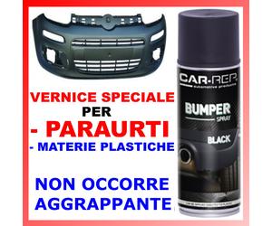 VERNICE PER PARAURTI NERO SPOILER PLASTICA SPRAY 400ml AUTO FASCIONI