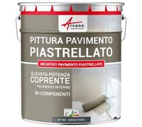Vernice per Pavimenti Piastrellati - Resina epossidica per pavimenti piastrellati - Arcapoxy Pavimento Piastrellato - Grigio ferro - RAL 7011 - ARCANE INDUSTRIES