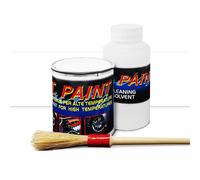 Vernice per Pinze Freni Alte Temperature Bianco 100 ml per Auto