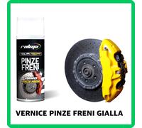 Vernice per pinze freni freno lucida giallo auto moto tuning bomboletta 400ml