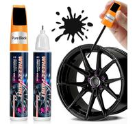 Vernice per Ritocchi Cerchioni Nero Lucido, Riparazione Graffi Cerchioni Auto 2