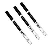 Vernice per ruote-3pcs Slim Paint Pen set, kit di ritocco della superficie del cerchione | Progettazione di applicatore di precisione, tema della ruota automobilistica, formula di colore ad asciugatur