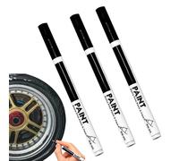 Vernice Per Ruote: Pennarello Con Punta Da 0,7 Mm, 3 Pennarelli Sottili Per Vernice Automatica Per Cerchioni Di Automobili, Kit Professionale Per Riparazione Ruote Da 150 Punte, Dispositiv